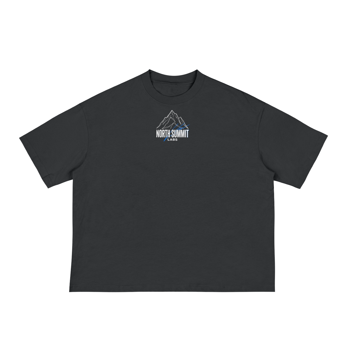 Summit Mark Heavyweight Tee Black / S — North Summit Labs