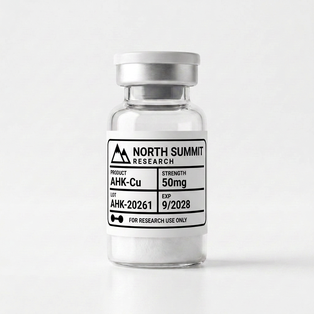 AHK-Cu 50mg research peptide vial — Regenerative — North Summit Labs