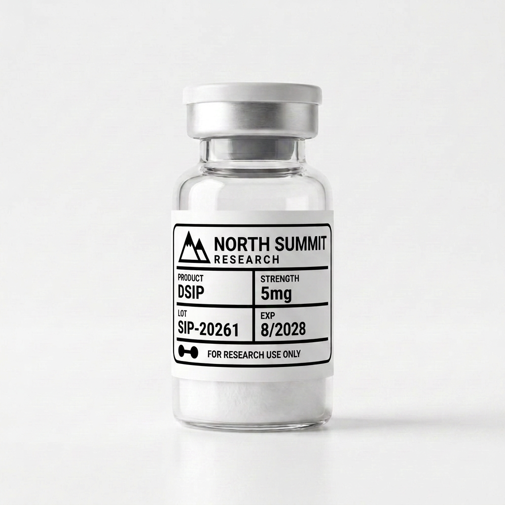 DSIP 5mg research peptide vial — Research — North Summit Labs